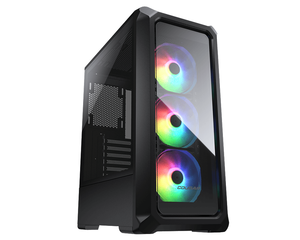 COUGAR Archon 2 RGB Black ATX Mid Tower Computer Case