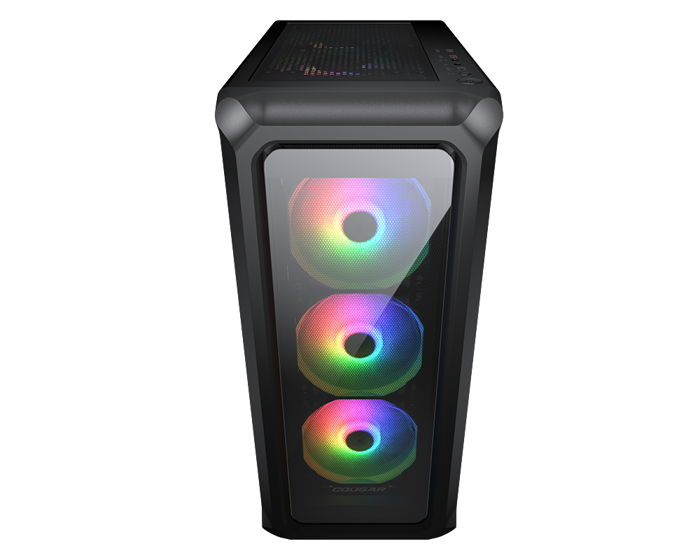 COUGAR Archon 2 RGB Black ATX Mid Tower Computer Case