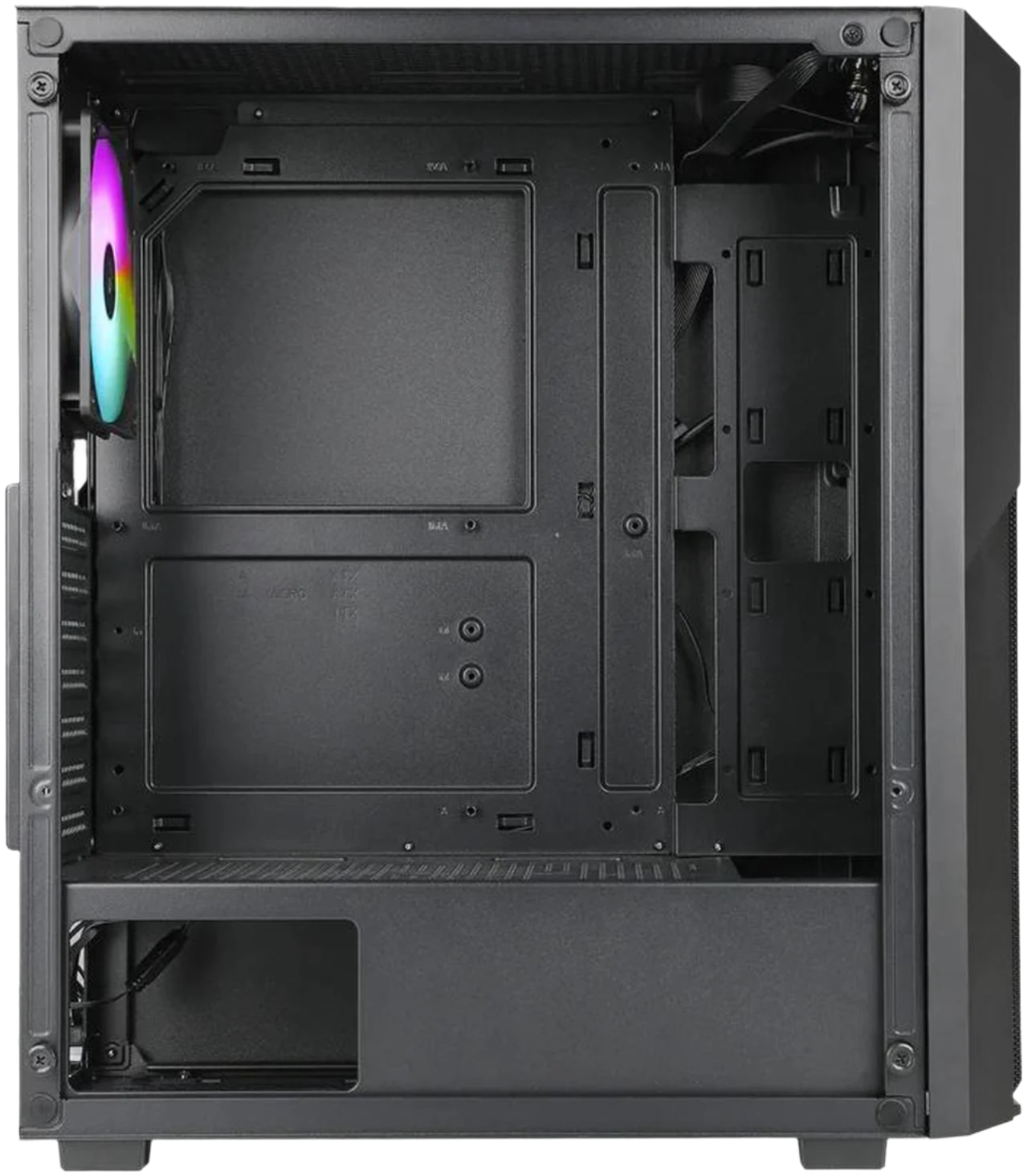 AZZA CSAZ-290 FIGHTER [Black] Mid Tower PC Case