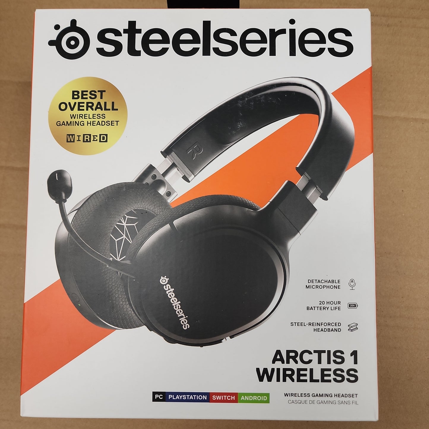 Steelseries Arctis Wireless 1 (versión PS) Auriculares para juegos 