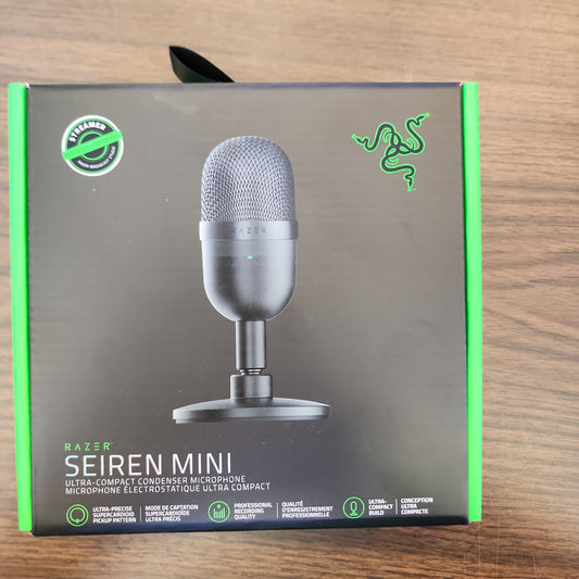 Mini microphone à condensateur Razer Seiren