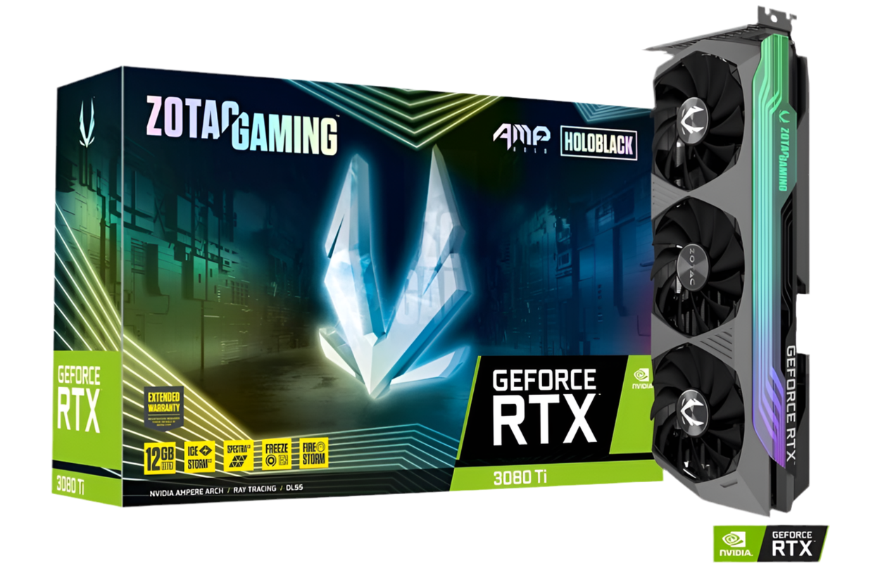 Zotac Nvidia GeForce RTX 3080 Ti AMP Holo OC - Refurbished