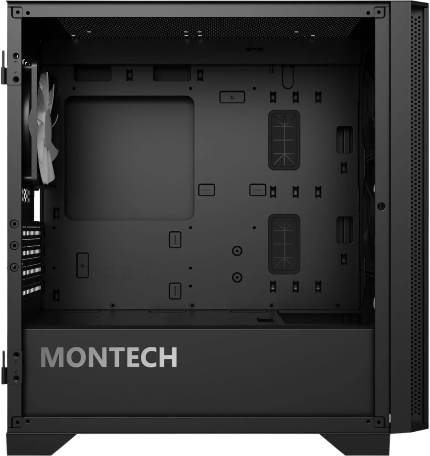 Montech AIR 100 ARGB MICRO-ATX Tower [BLACK]