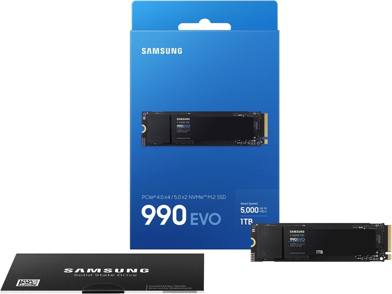 Samsung 990 EVO PCIe 4.0 NVMe M.2 SSD