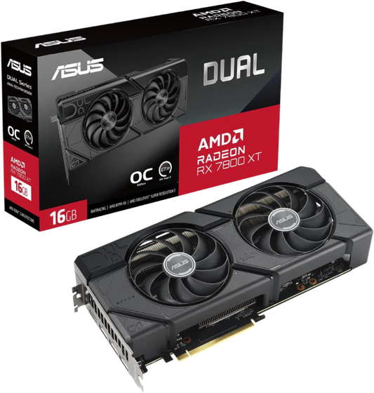 ASUS DUAL AMD Radeon RX 7800 XT OC 16GB