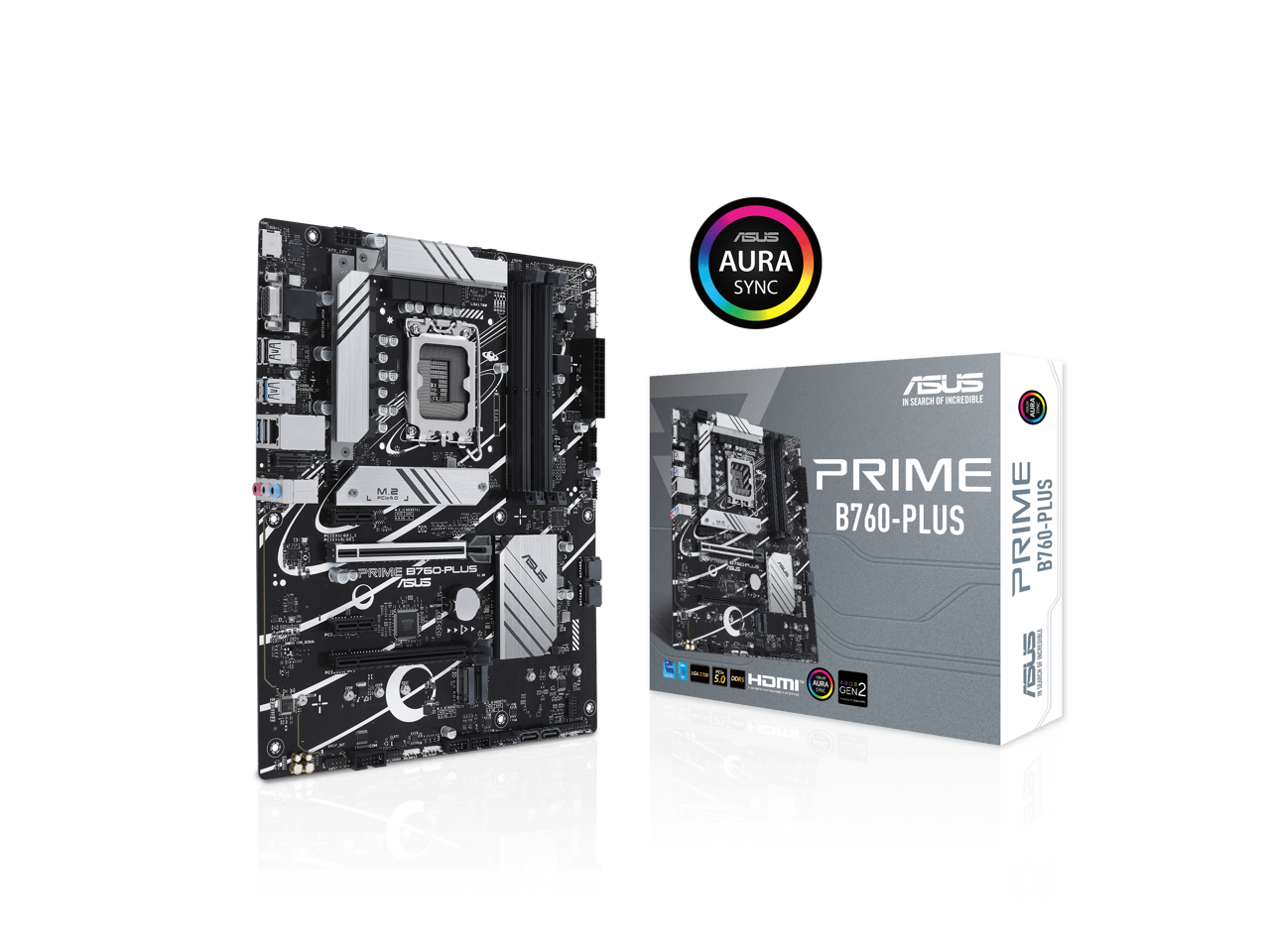 ASUS Prime B760-PLUS LGA 1700 Motherboard - Open Box