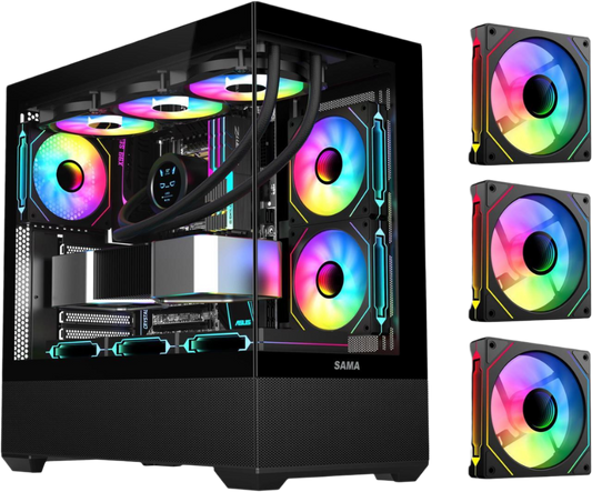 SAMA SV02 ATX PC Case [Black]