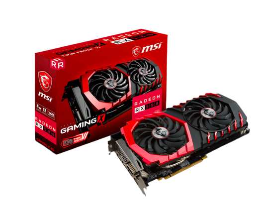 MSI Gaming AMD Radeon RX 580 GAMING X 4GB - Refurbished