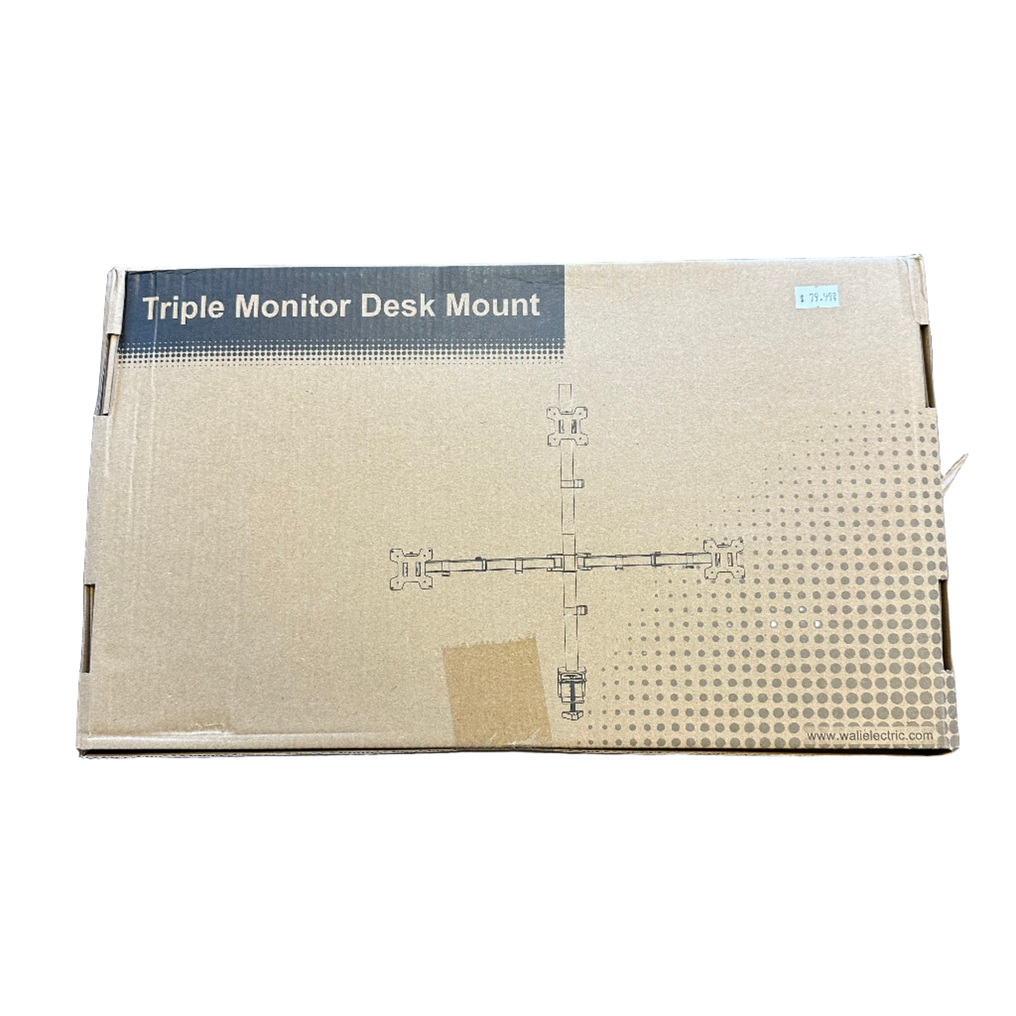 Triple Monitor VESA Desk Mount