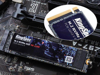 KingSpec 512GB/1TB M.2 NVMe 2280 PCIe 3.0 NE Series SSD