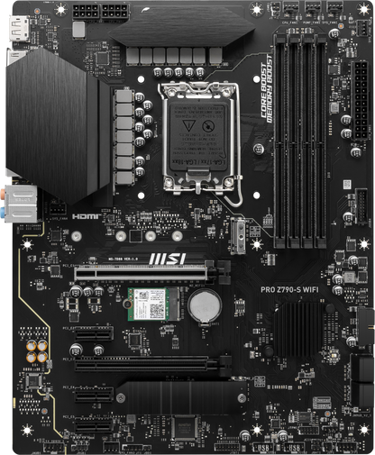 MSI PRO Z790-S LGA 1700 ATX Motherboard with WiFi 6E