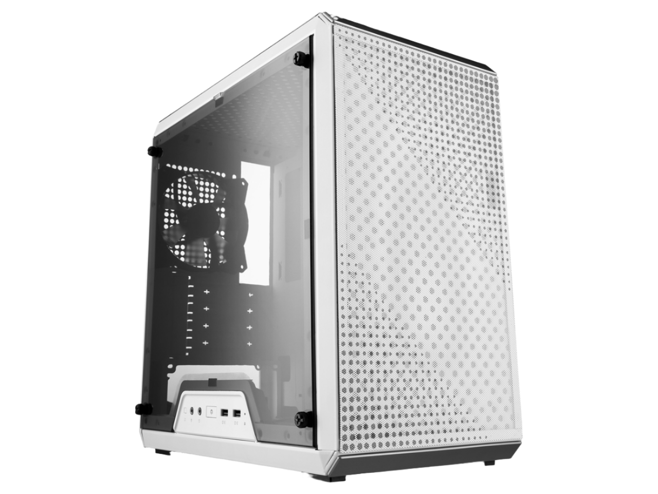 Cooler Master MasterBox Q300L Micro-ATX Tower (White)