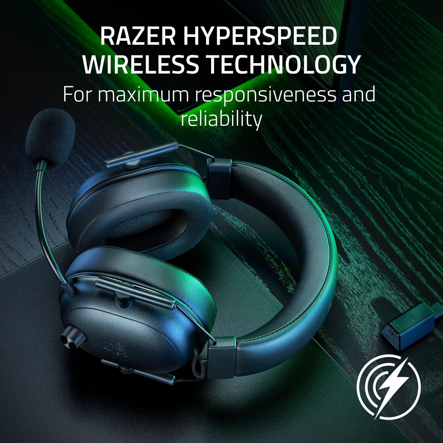 Razer BlackShark V2 HyperSpeed Wireless Gaming Headset