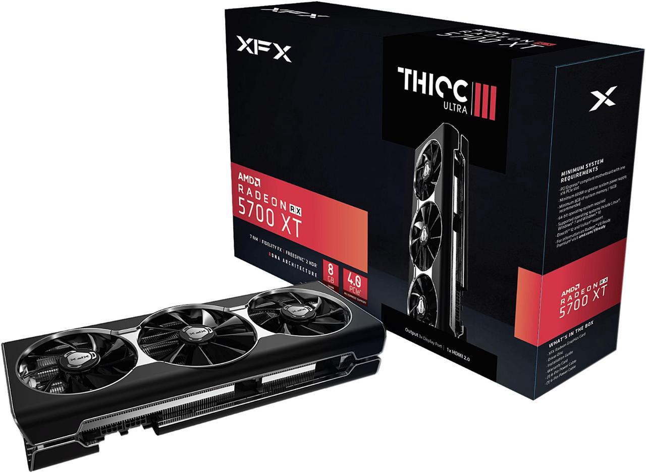 AMD XFX RX 5700 XT THICC III Ultra 8GB BOOST - Refurbished