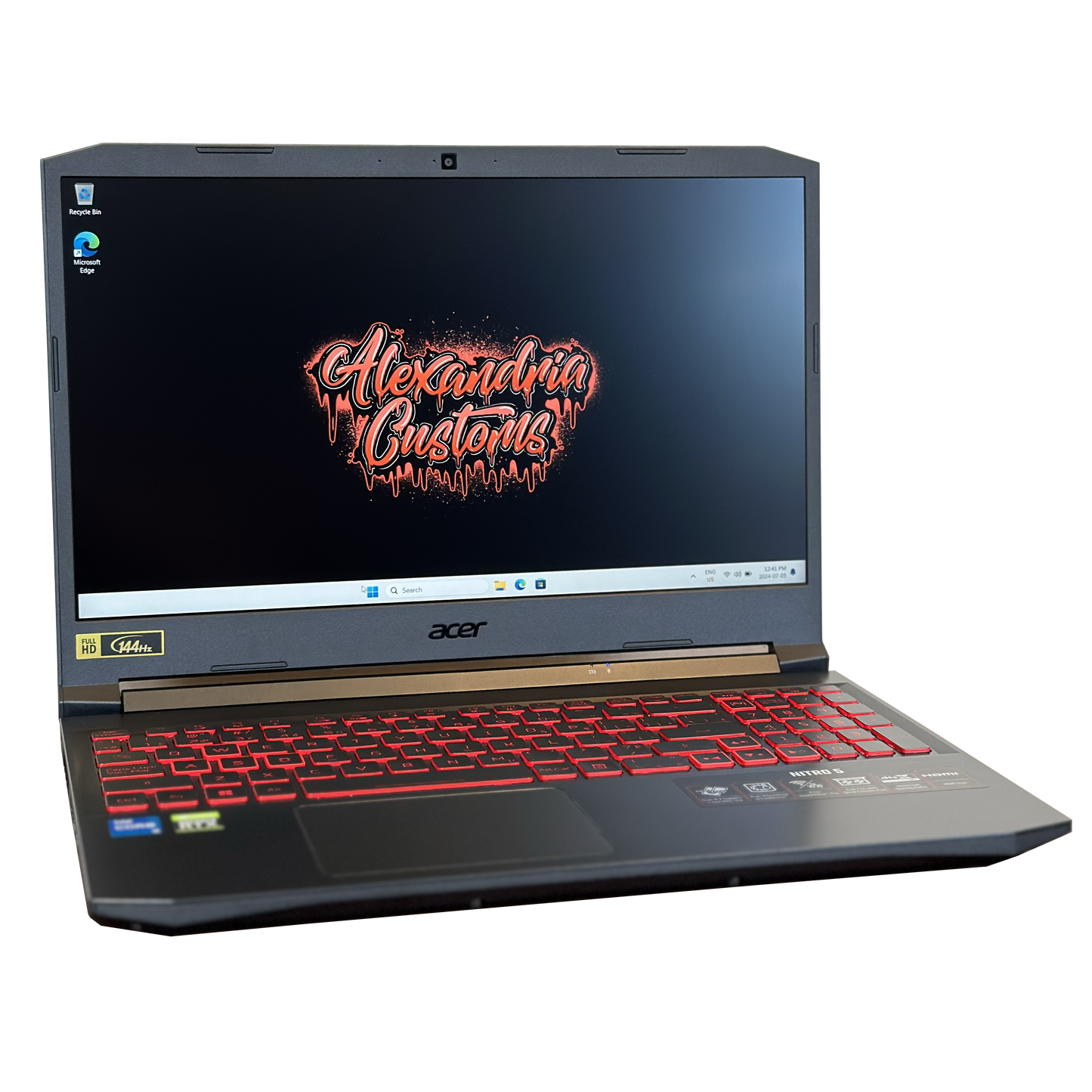 Acer NITRO 5 15.6" 144Hz 1080P Gaming Laptop - Re-Certified