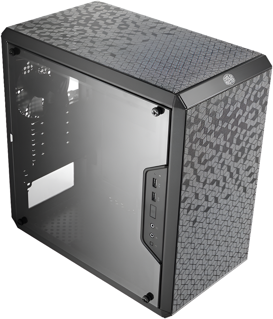 Cooler Master MasterBox Q300L Tour Micro-ATX (Blanc)