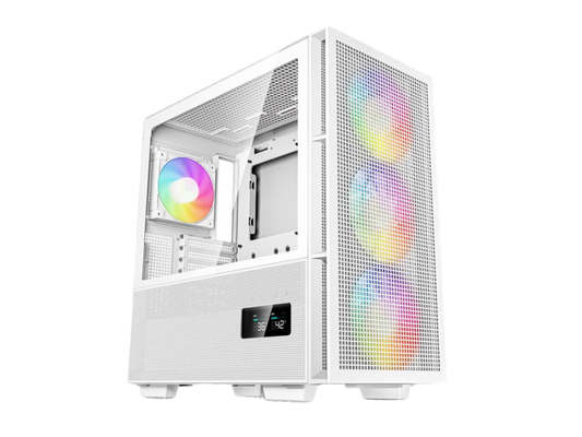 DeepCool CH560 DIGITAL WH ATX Airflow Case (White)