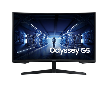 Moniteur de jeu incurvé WQHD 27 po Odyssey G5 de Samsung, 144 Hz - Boîte ouverte 
