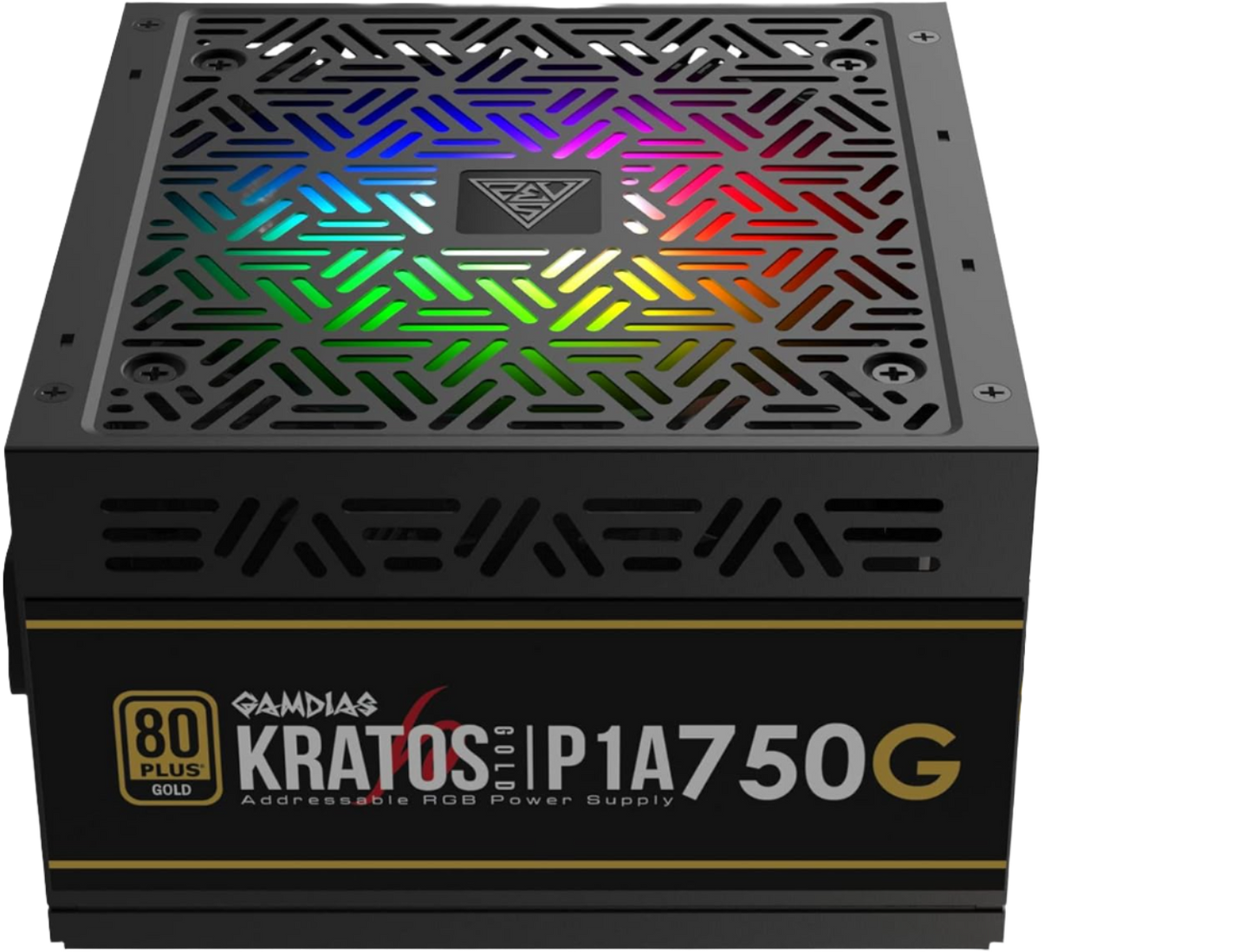 GAMDIAS KRATOS GOLD 750w RGB Power Supply