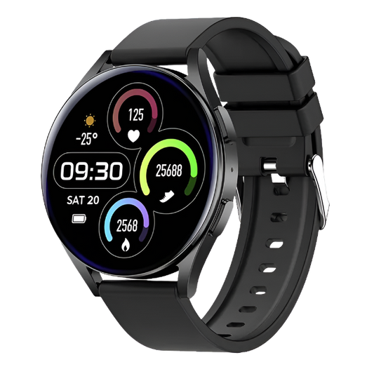 1.39" Smartwatch 6 HD Full-Touch Display (Black)