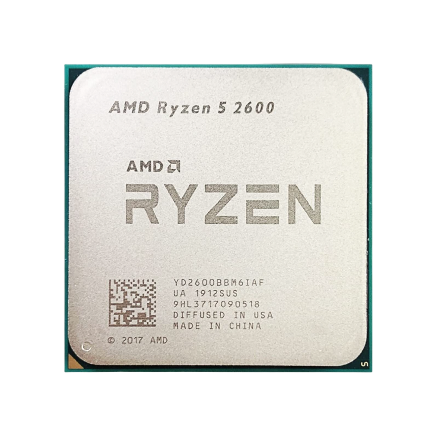 CPU AMD Ryzen 5 2600 de 6 núcleos - Reacondicionado