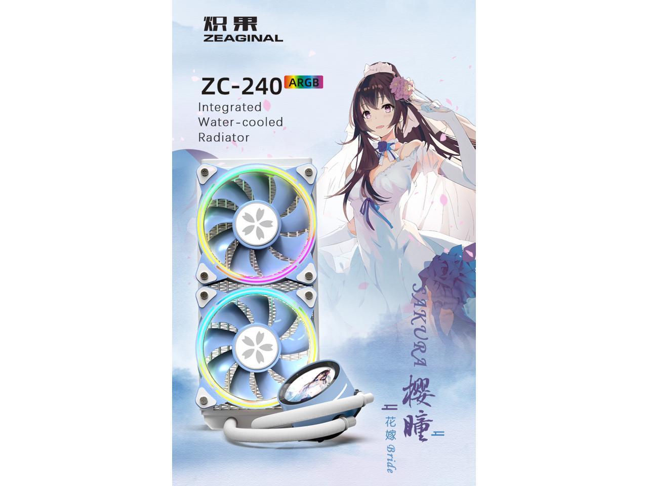 Yeston Sakura 240mm AIO Liquid Cooler